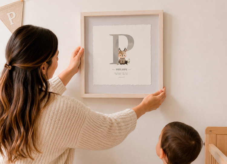 Cuadros personalizados para bebés, niños y niñas