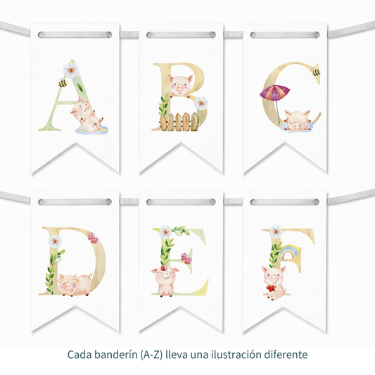 Banderines de chanchitos
