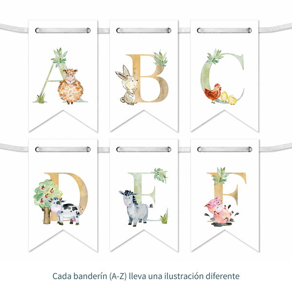 Banderines de granja