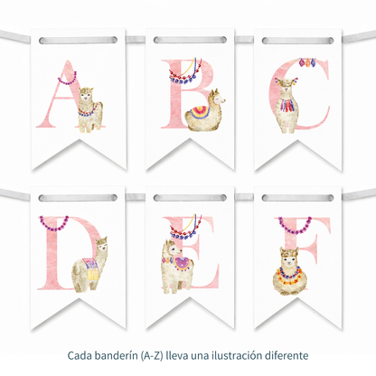 Banderines de llamas