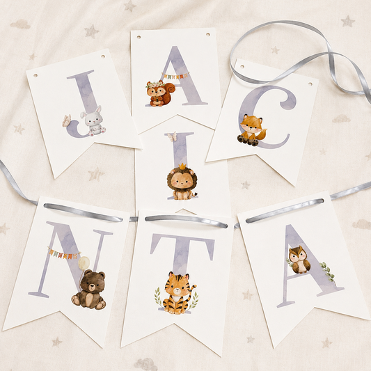 Banderines de Animalitos Bebés