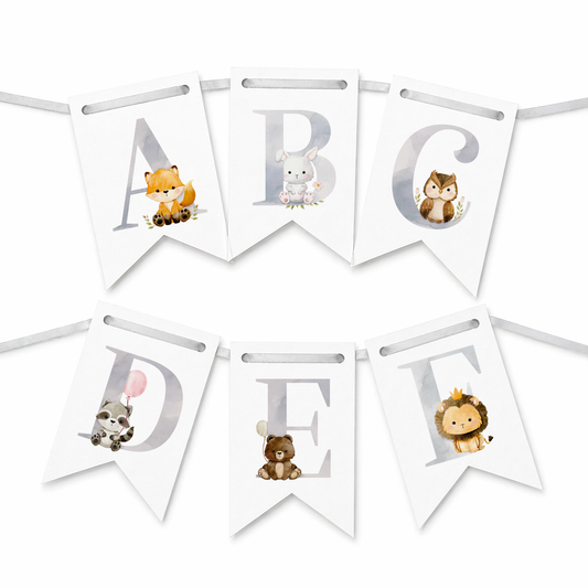 Banderines de Animalitos Bebés