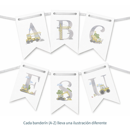Banderines de Construcción