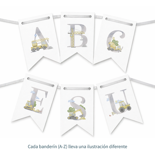 Banderines de Construcción