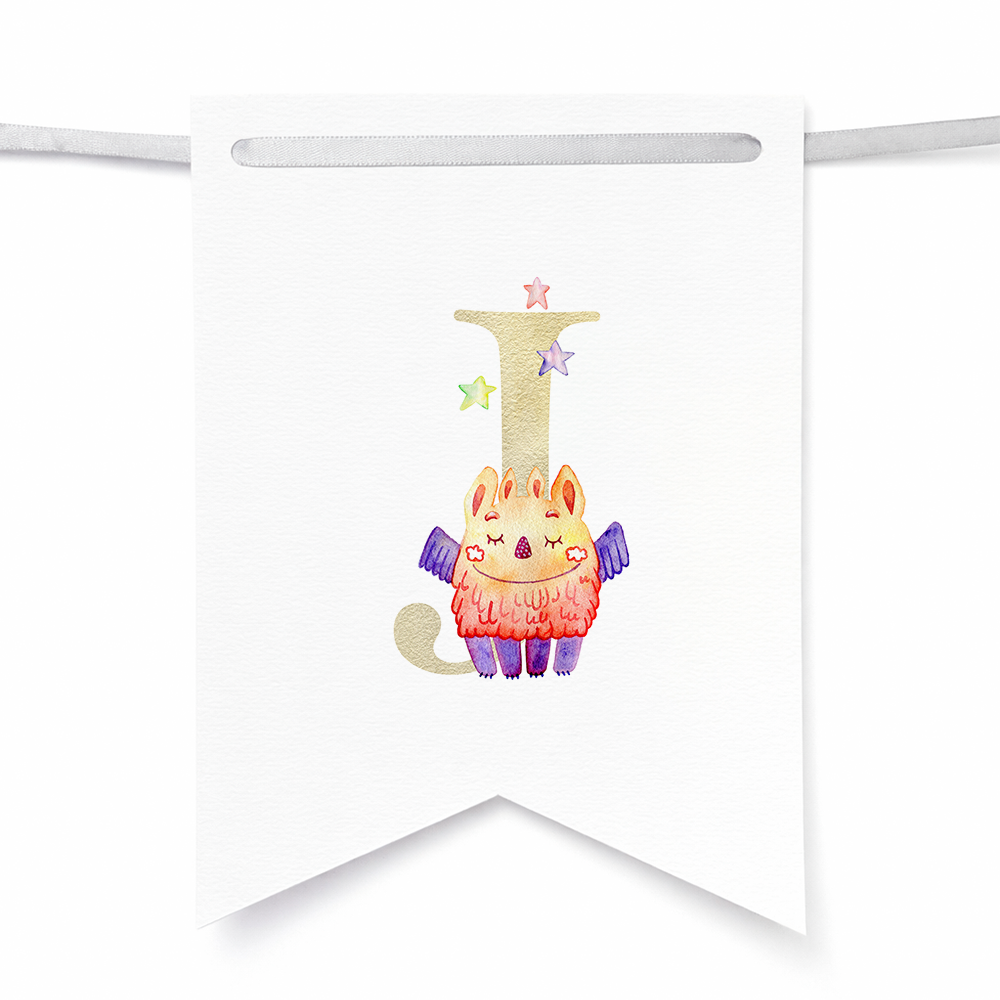 Banderines de monstruos