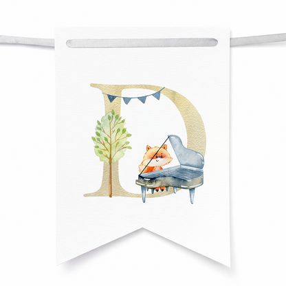 Banderines de animalitos musicales
