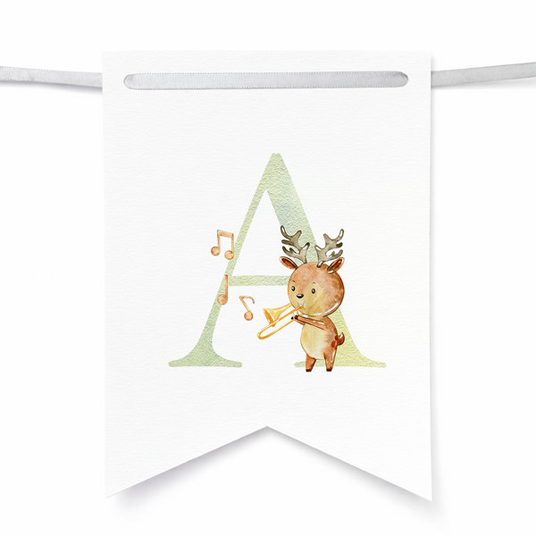Banderines de animalitos musicales