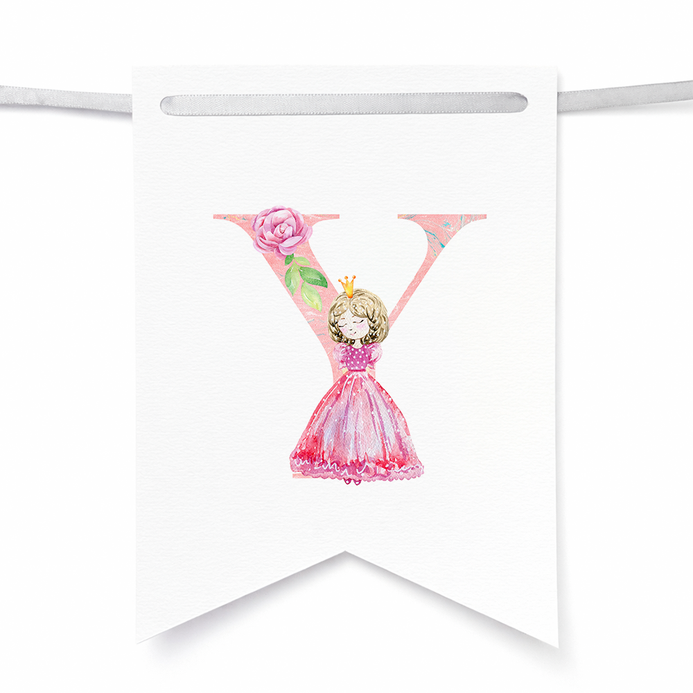 Banderines de princesas
