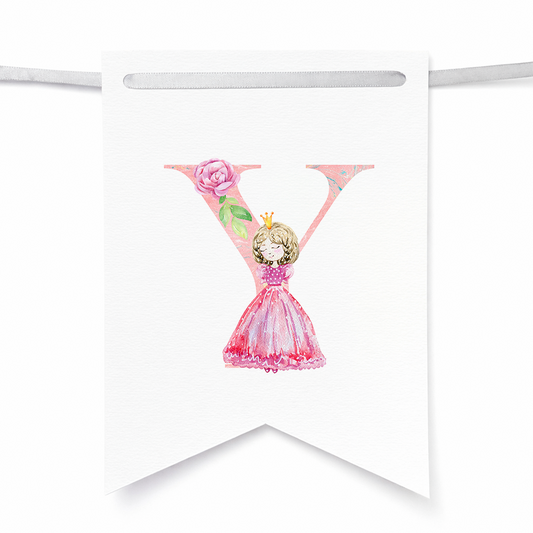 Banderines de princesas