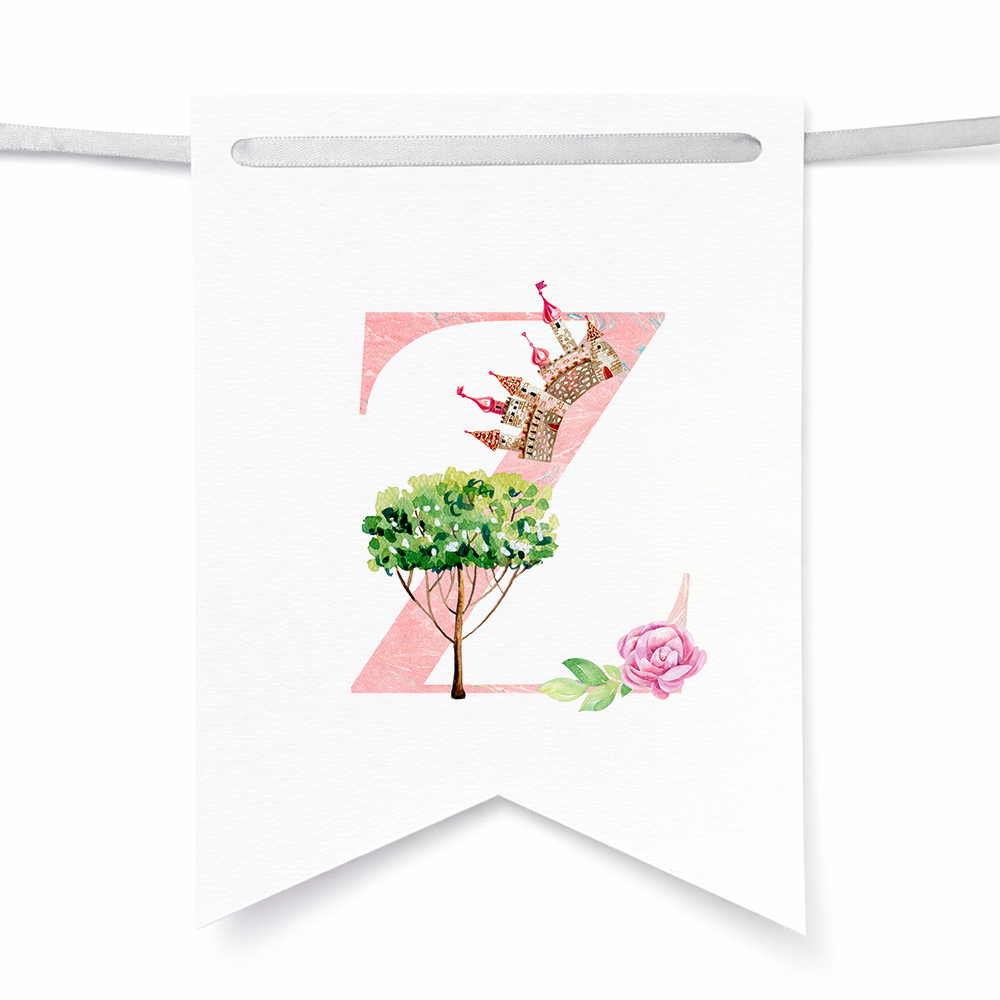 Banderines de princesas