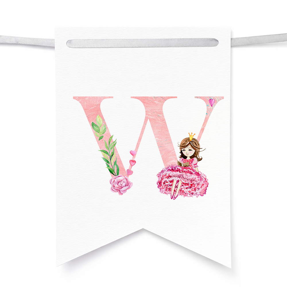 Banderines de princesas