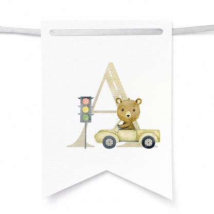 Banderines de animalitos y tránsito
