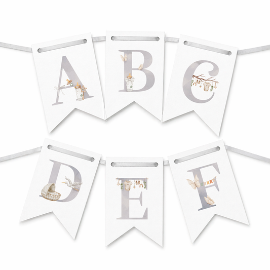 Banderines de Bebés y Sonajas