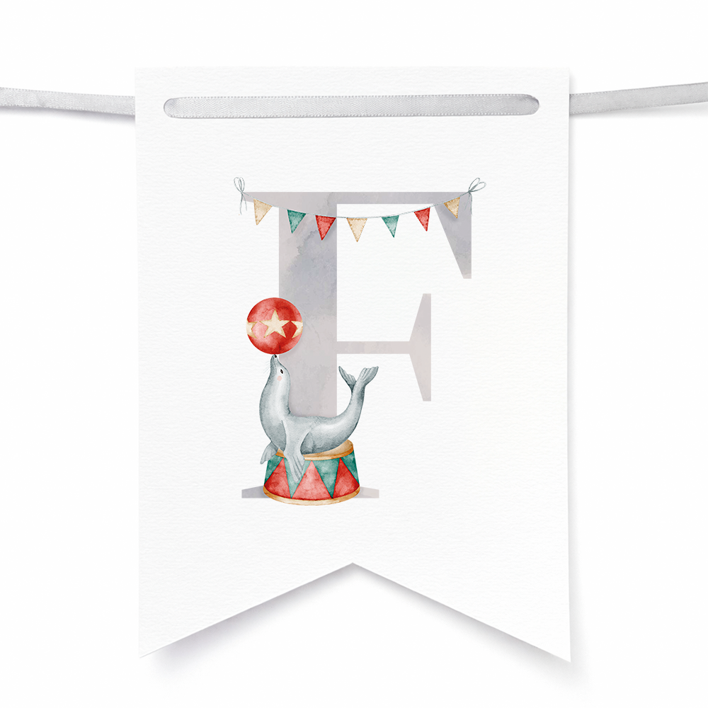 Banderines Circo Vintage