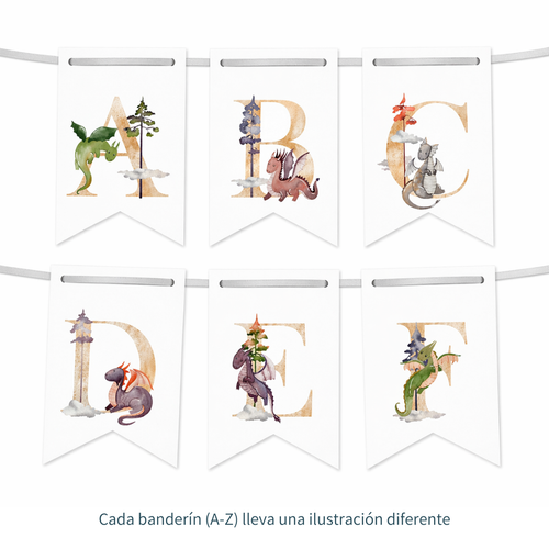 Banderines de dragones