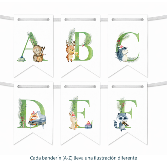 Banderines de navidad