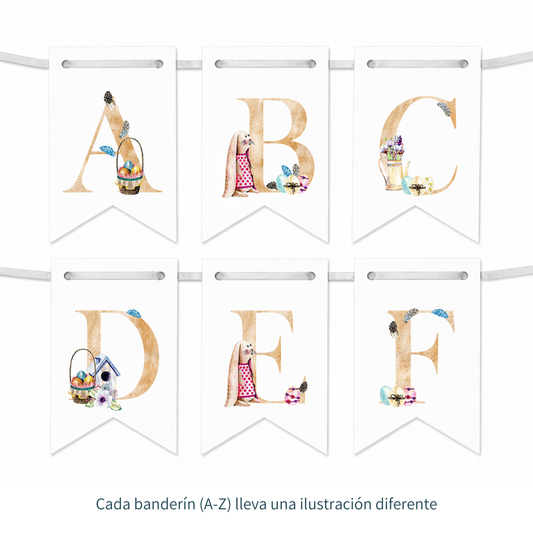 Banderines de pascua