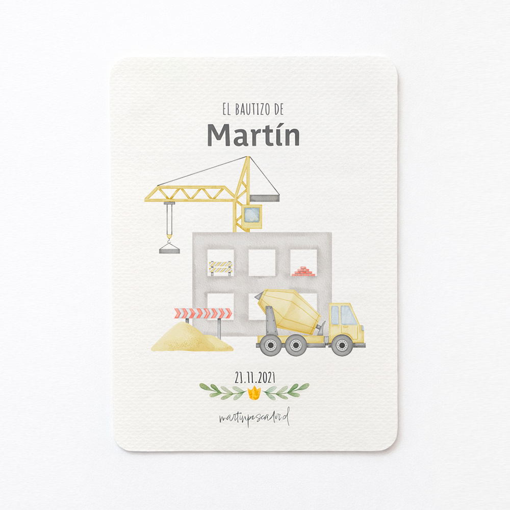 Santitos de Construcción (8u)