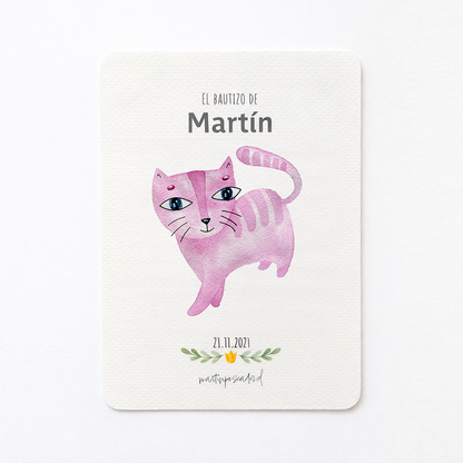 Santitos de gatos (8u)