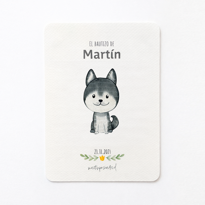 Santitos con perros (8u)