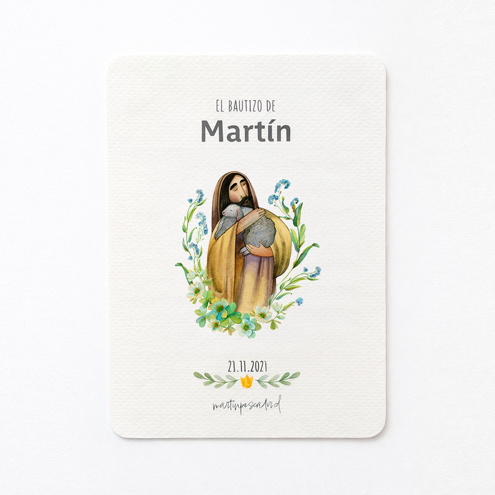 Santitos con motivos religiosos (8u)
