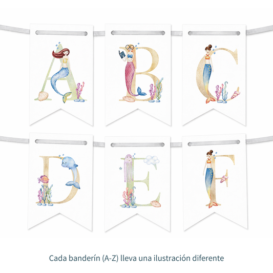 Banderines de sirena