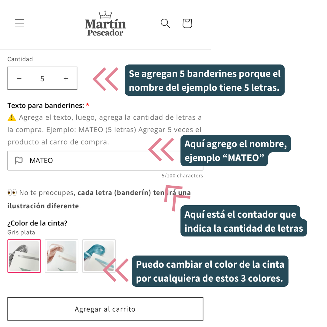 Banderines de llamas
